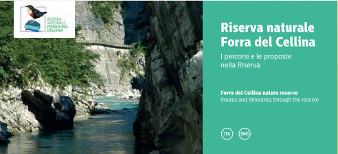 Copertina Depliant riserva cellina Copertina Depliant riserva cellina